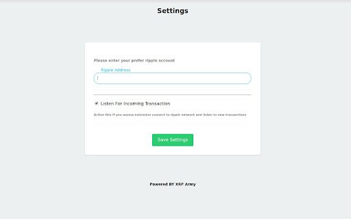 Ripple Balance  from Chrome web store to be run with OffiDocs Chromium online