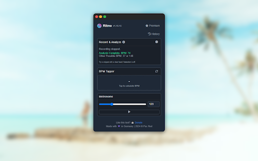 Ritmo Smart Audio Toolkit  from Chrome web store to be run with OffiDocs Chromium online