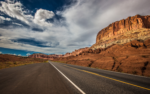 Road through the mountains  from Chrome web store to be run with OffiDocs Chromium online