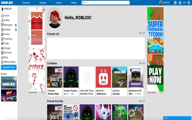 Roblox 2019  from Chrome web store to be run with OffiDocs Chromium online