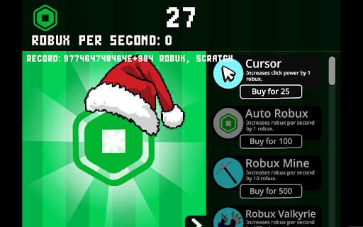 Roblox Clicker Remix Style  from Chrome web store to be run with OffiDocs Chromium online
