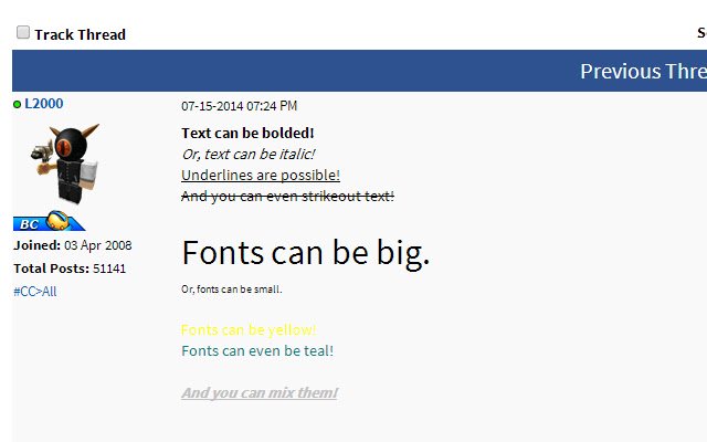 ROBLOX Forums+  from Chrome web store to be run with OffiDocs Chromium online