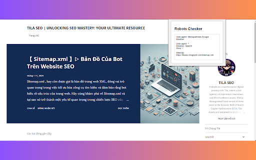 Robots.txt Checker  from Chrome web store to be run with OffiDocs Chromium online
