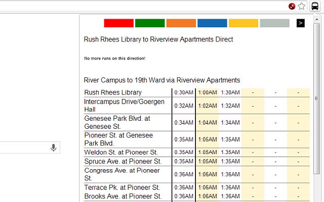 RocBuses dari toko web Chrome untuk dijalankan dengan OffiDocs Chromium online