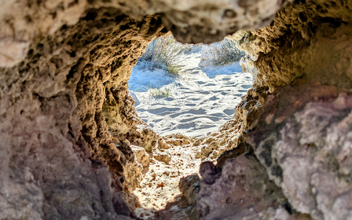 Rock and sand cave  from Chrome web store to be run with OffiDocs Chromium online