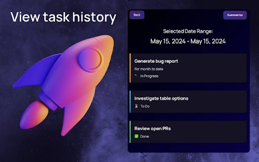 Rocket Recap  from Chrome web store to be run with OffiDocs Chromium online