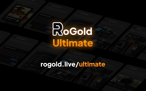 RoGold Ultimate Roblox Enhancer  from Chrome web store to be run with OffiDocs Chromium online