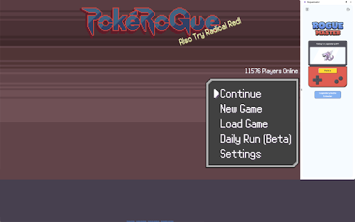 Roguemaster  from Chrome web store to be run with OffiDocs Chromium online