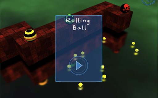 Rolling Ball Game  from Chrome web store to be run with OffiDocs Chromium online
