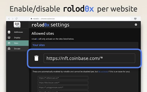 rolod0x  from Chrome web store to be run with OffiDocs Chromium online