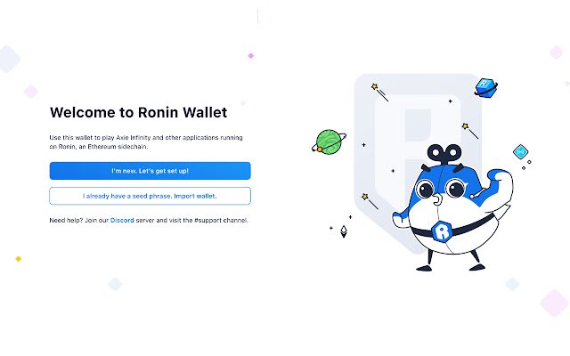 Ronin Wallet  from Chrome web store to be run with OffiDocs Chromium online