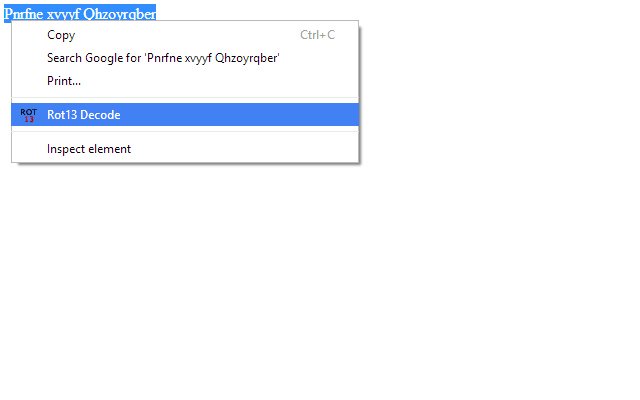 Rot13 Decoder mula sa Chrome web store na tatakbo sa OffiDocs Chromium online