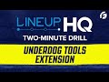 RotoGrinders Underdog Tools từ cửa hàng Chrome trực tuyến sẽ được chạy với OffiDocs Chromium trực tuyến