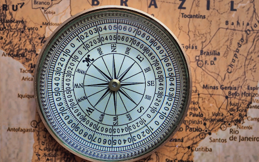 Round compass  from Chrome web store to be run with OffiDocs Chromium online