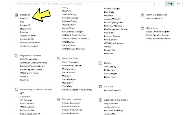 Route53 Database Fixer  from Chrome web store to be run with OffiDocs Chromium online