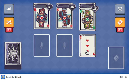 Royal Card Clash Strategically play cards to defeat the royals! from Chrome web store to be run with OffiDocs Chromium online Royal Card Clash Strategically play cards to defeat the royals! from Chrome web store to be run with OffiDocs Chromium online