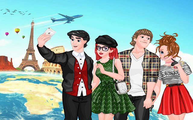 Royal Couples In Paris  from Chrome web store to be run with OffiDocs Chromium online