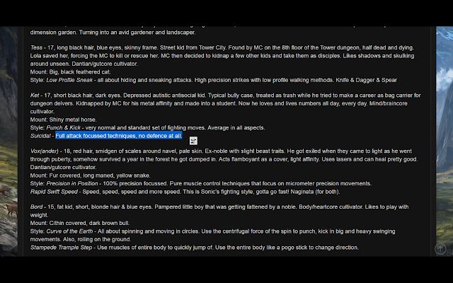 RoyalRoadLegends Proofreading Assistant  from Chrome web store to be run with OffiDocs Chromium online
