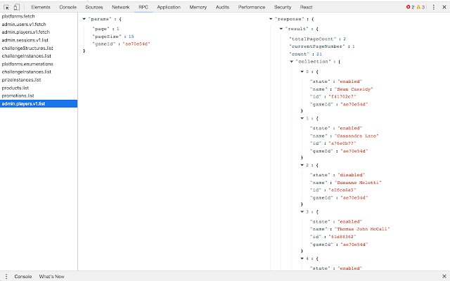 RPC Network Inspector  from Chrome web store to be run with OffiDocs Chromium online