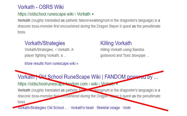 RS3/Old 2007scape Wiki Remover  from Chrome web store to be run with OffiDocs Chromium online