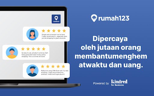 Rumah123 Deals Voucher Belanja  from Chrome web store to be run with OffiDocs Chromium online