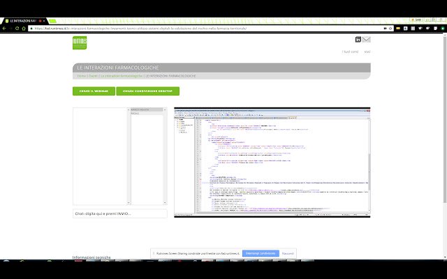 Runtimes Screen Sharing de Chrome web store para ejecutarse con OffiDocs Chromium en línea