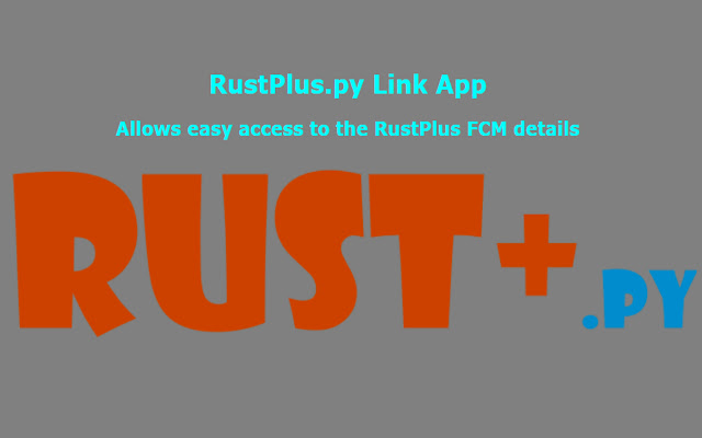 Rustplus.py Link Companion van de Chrome-webwinkel om te worden uitgevoerd met OffiDocs Chromium online