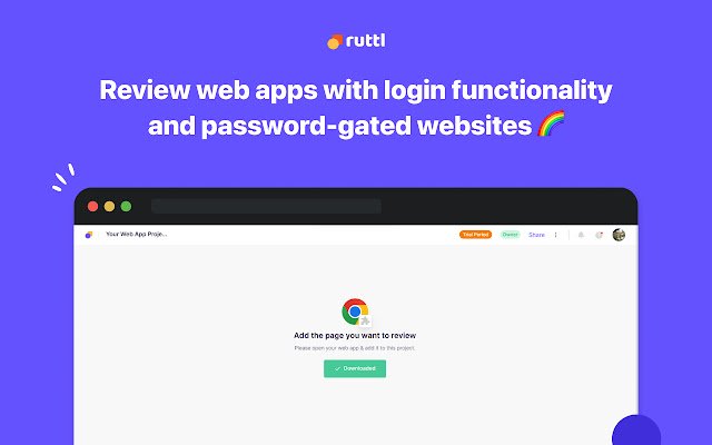 Ruttl da Chrome Web Store será executado com o OffiDocs Chromium online