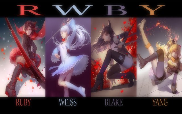 RWBY II 1280x720px  from Chrome web store to be run with OffiDocs Chromium online