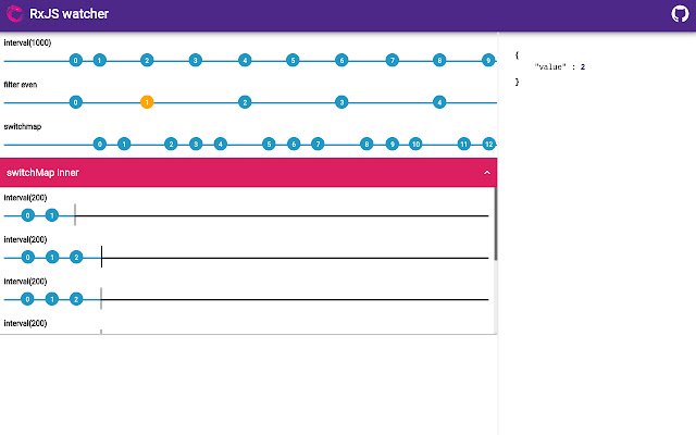 OffiDocs Chromium 온라인과 함께 실행되는 Chrome 웹 스토어의 RxJs 감시자