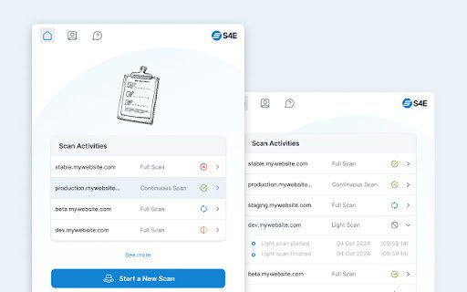 S4E Continuous Threat Exposure Management (CTEM) Tool  from Chrome web store to be run with OffiDocs Chromium online
