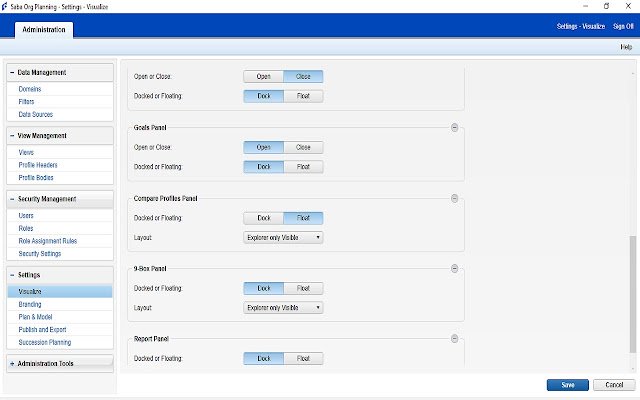 Saba Org Planning Admin Chrome Connector 2.0 من متجر Chrome الإلكتروني ليتم تشغيله مع OffiDocs Chromium عبر الإنترنت