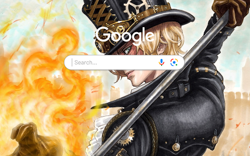 Sabo One Piece Anime Theme  from Chrome web store to be run with OffiDocs Chromium online