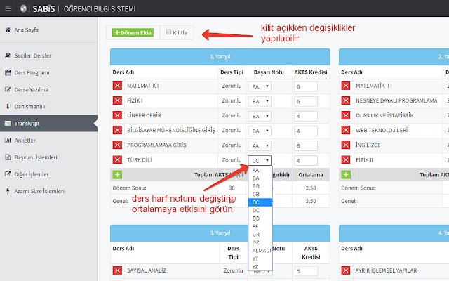 SABİS Transkript Editörü  from Chrome web store to be run with OffiDocs Chromium online