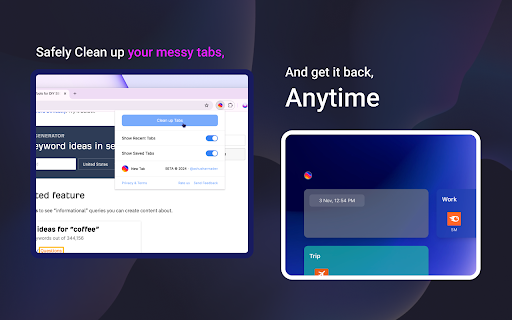Safari New tab  from Chrome web store to be run with OffiDocs Chromium online