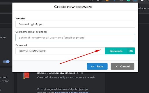 safecloudlogss  from Chrome web store to be run with OffiDocs Chromium online
