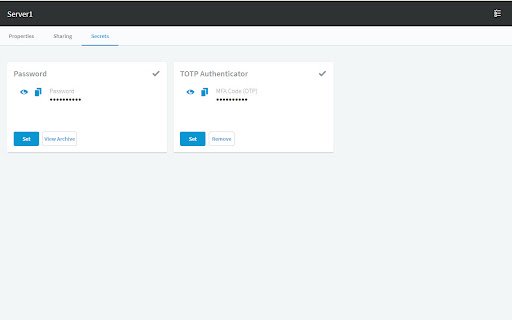 Safeguard Enterprise Password Vault  from Chrome web store to be run with OffiDocs Chromium online