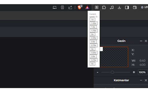 Safe Video Player Speed Controller Extension  from Chrome web store to be run with OffiDocs Chromium online