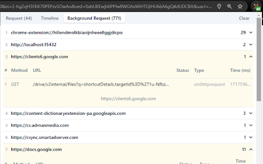 Safe Web Network Monitor  from Chrome web store to be run with OffiDocs Chromium online