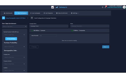 Saleasy.io | Outreach  from Chrome web store to be run with OffiDocs Chromium online