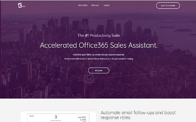 Salescurve No. 1 Automated Email Follow up  from Chrome web store to be run with OffiDocs Chromium online