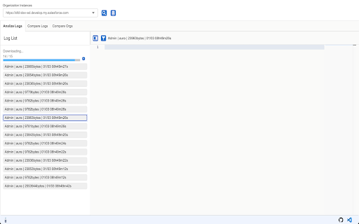 Salesforce Debug Logs (sfdl)  from Chrome web store to be run with OffiDocs Chromium online Salesforce Debug Logs (sfdl)  from Chrome web store to be run with OffiDocs Chromium online