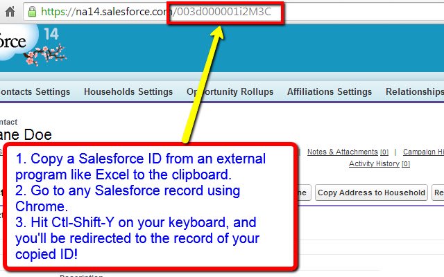 Salesforce Id Paster LIGHTNING ENABLED  from Chrome web store to be run with OffiDocs Chromium online