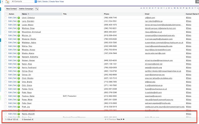 Salesforce List View Extend (for Mac)  from Chrome web store to be run with OffiDocs Chromium online