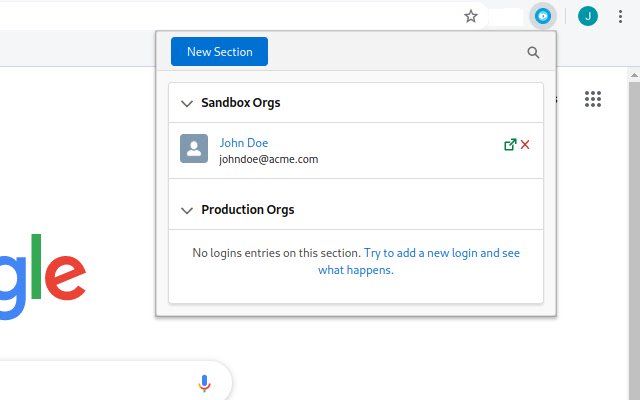 Salesforce OmniLogin daripada kedai web Chrome untuk dijalankan dengan OffiDocs Chromium dalam talian