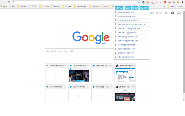 Acreditările Salesforce Org din magazinul web Chrome vor fi rulate cu OffiDocs Chromium online