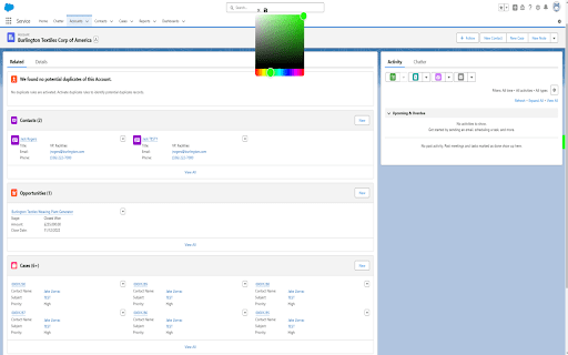 Salesforce ProTools  from Chrome web store to be run with OffiDocs Chromium online