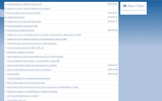 Salesforce TaskTab  from Chrome web store to be run with OffiDocs Chromium online