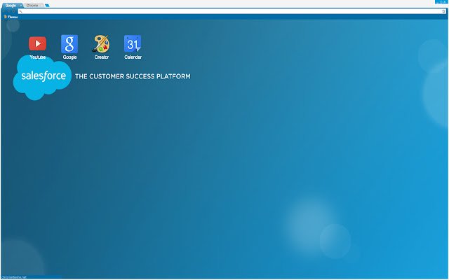 El tema no oficial de Salesforce de la tienda web de Chrome se ejecutará con OffiDocs Chromium en línea