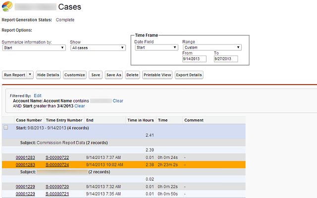 Salesforce Zebra Striped Reports  from Chrome web store to be run with OffiDocs Chromium online